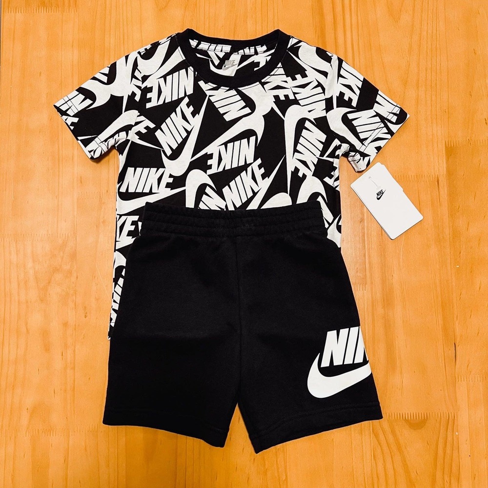 Nike Boys T-shirt and Shorts Set - Picture 6 of 7